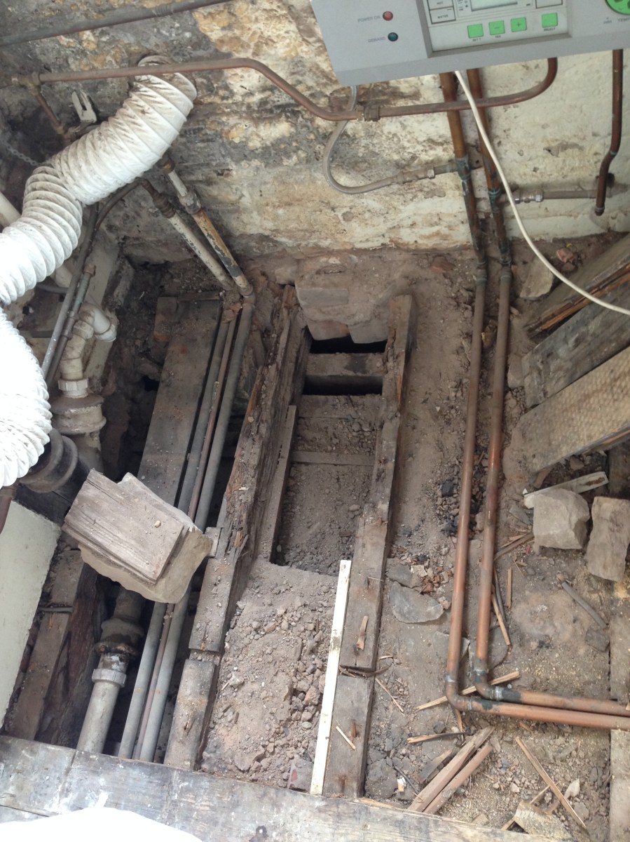 Rotten floor joists